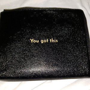 URBAN EXPRESSIONS Black Organization Clutch